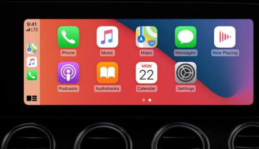 龙游apple维修网点分享如何将iPhone连接到CarPlay 